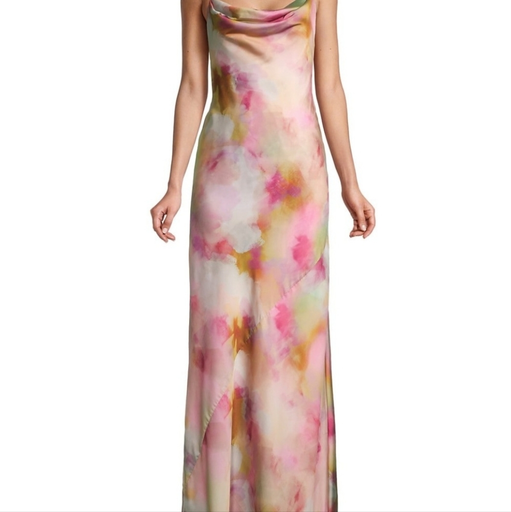 Aidan by Aidan Mattox Long Evening Dress Gown 8 - Picture 1 of 5